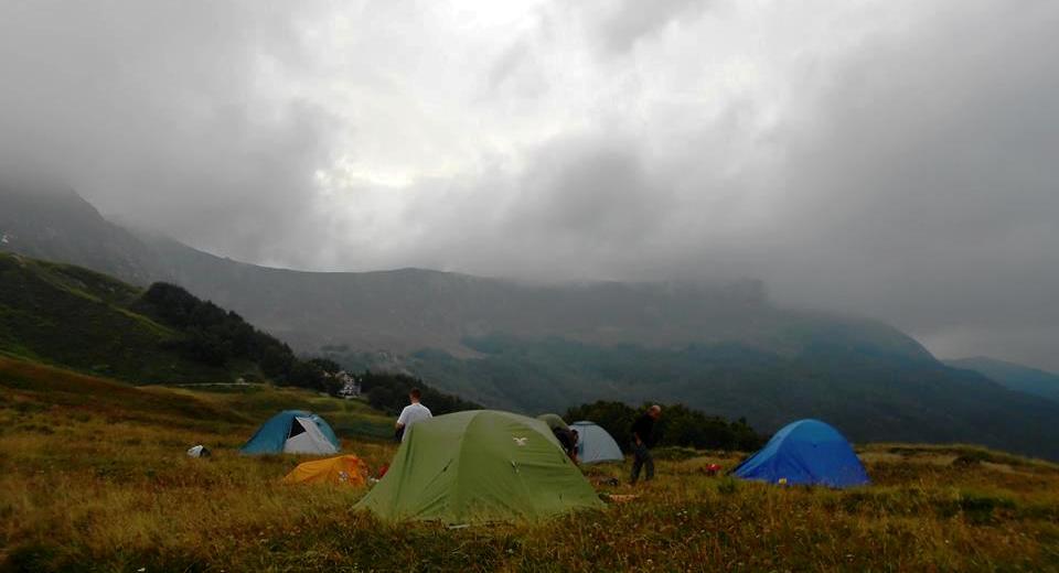 Viaggi tenda trekking in Appennino
